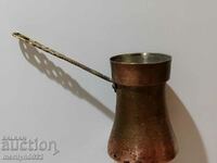 Old tinned copper cezve, coffee pot, copper, copper vessel