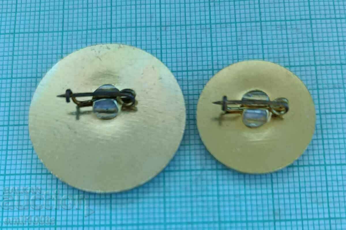 Delivery of Badges 2 pcs. - Central shooting club CS of OSO