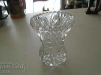 CRYSTAL VASE, 10 CM.