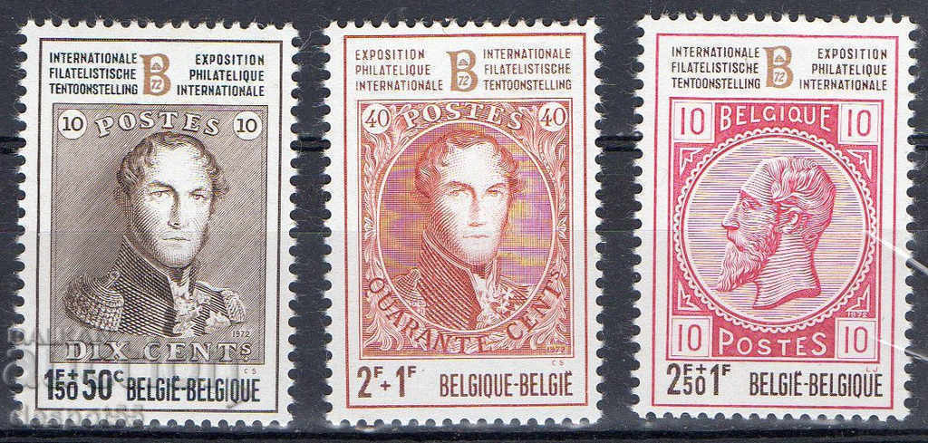 1972. Belgia. Expoziție filatelică „Belgica 72”.