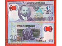 MOZAMBIQUE MOZAMBIQUE 20 Metical issue issue 2011 UNC POLYMER