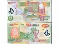 ZAMBIA ZAMBIA 1000 Kwachi issue issue 2008 NEW UNC POLYMER