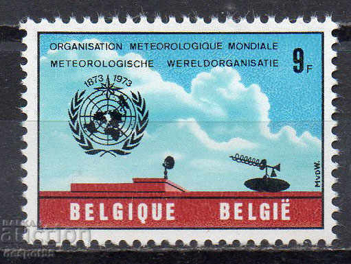 1973. Belgium. International Cooperation in Meteorology.