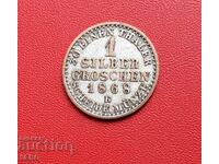 Germany-Prussia-1 silver penny 1868 In-Hanover