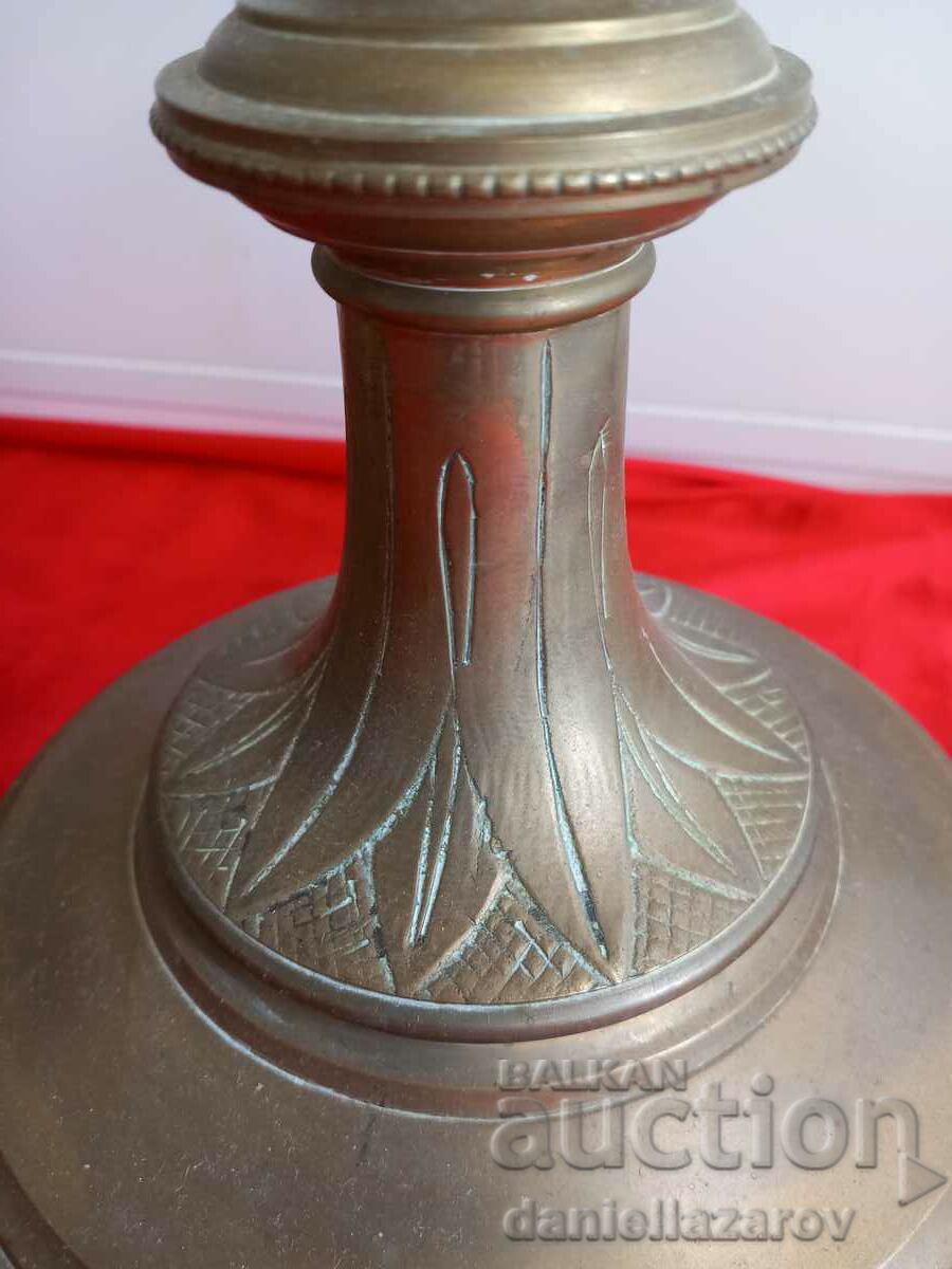 Delivery of Old Enthroned CHURCH Candlesticks Delivery of Old Enthroned CHURCH Candlesticks