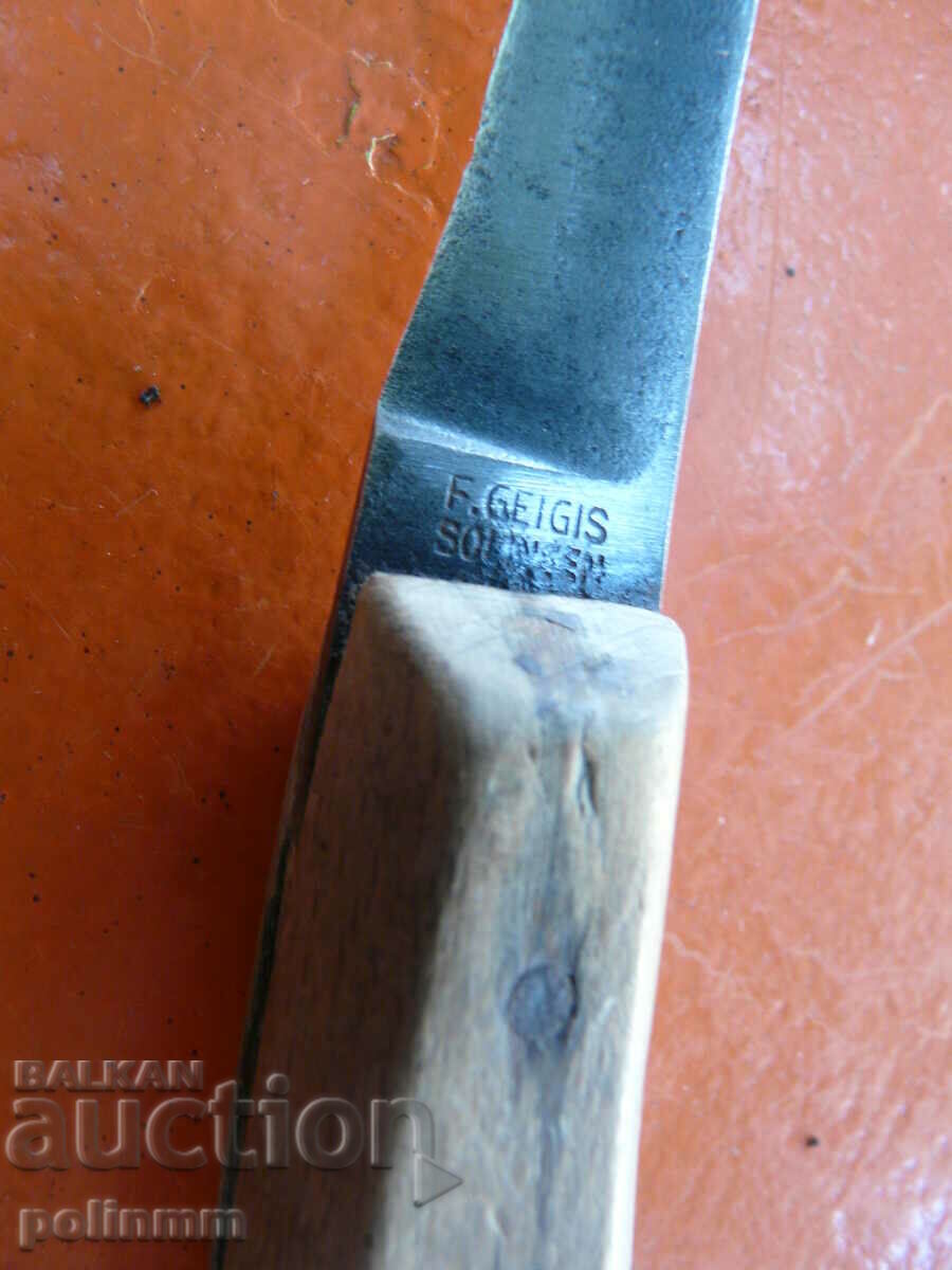 Auction Old hoof knife - SOLINGEN Auction Old hoof knife - SOLINGEN
