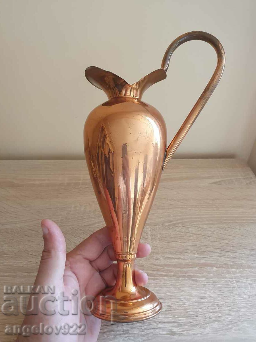 A copper jug!