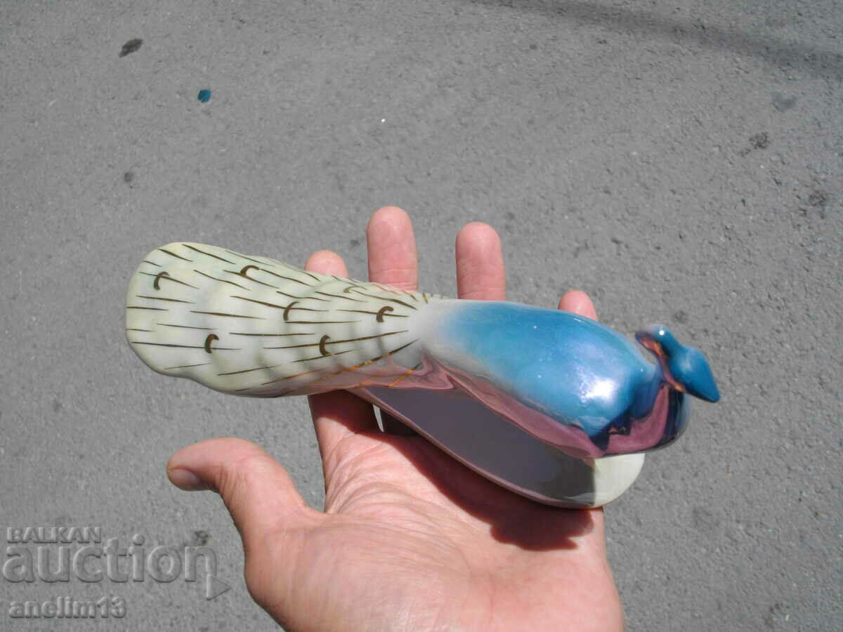 OLD BULGARIAN PORCELAIN PEACOCK with price 60.00 BGN | € 30.68