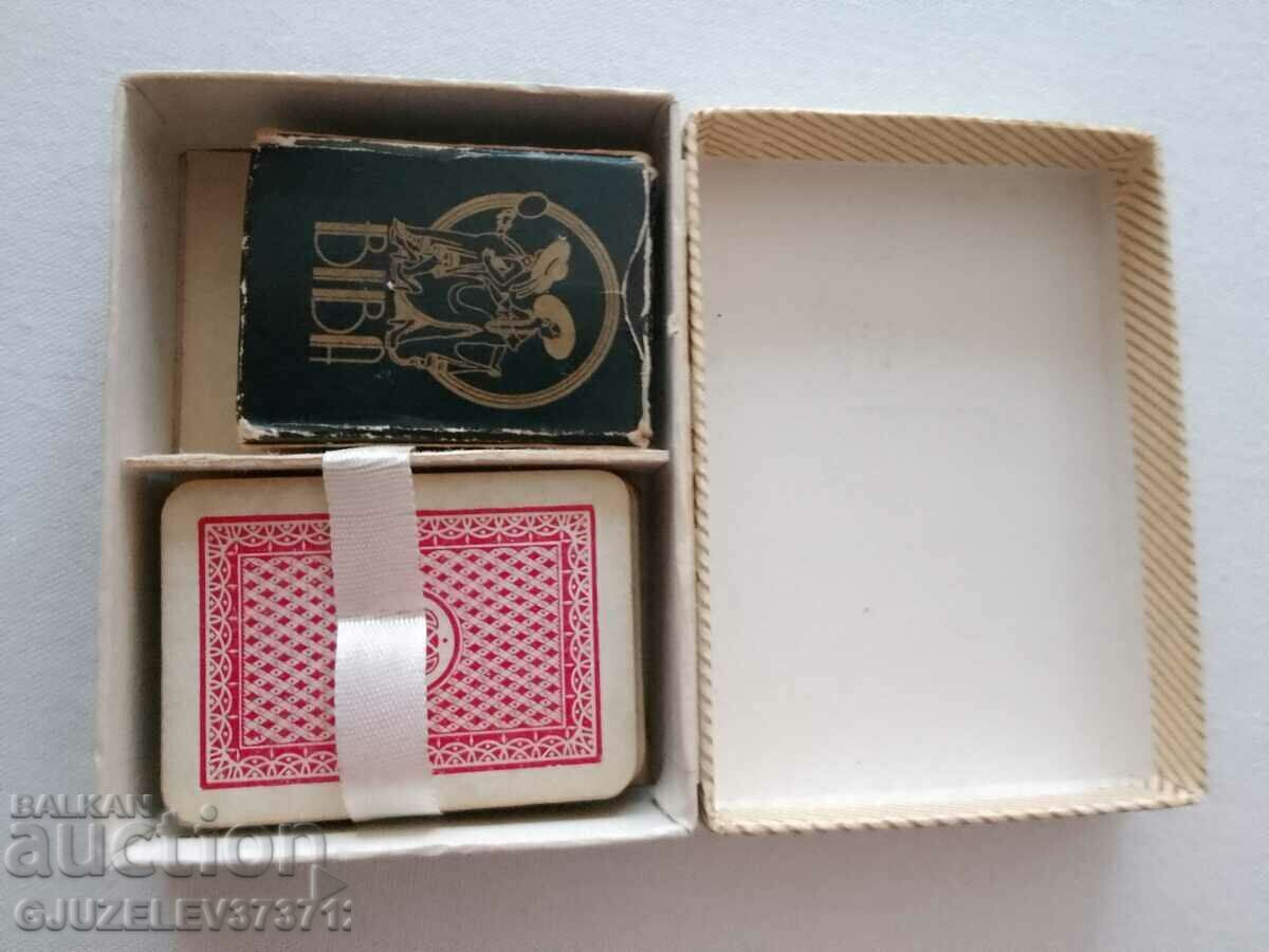 Auction Old mini playing cards made in Belgium Auction Old mini playing cards made in Belgium
