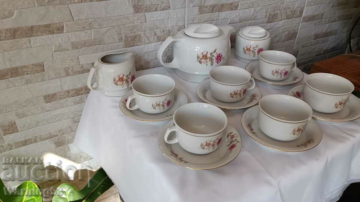 Auction  Brand new tea set - 15 pieces - Zavod Dyanko Stefanov