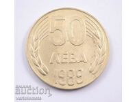 50 leva 1989 - Bulgaria