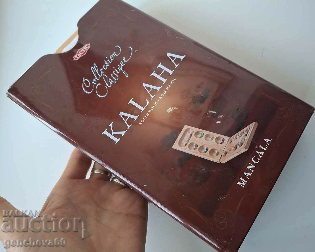 Παράδοση Οικογενειακό επιτραπέζιο παιχνίδι KALAHA-Mankala