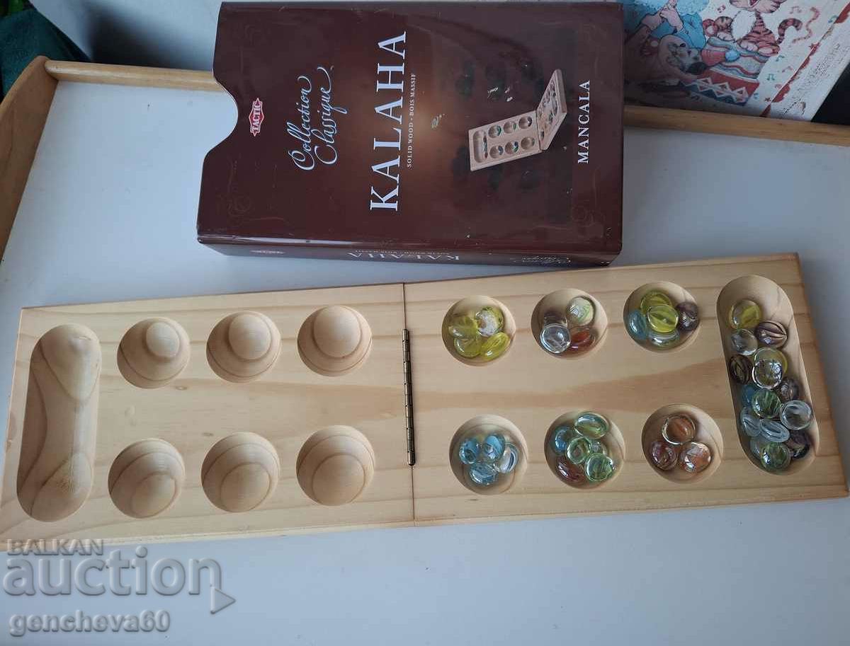 Family board game KALAHA-Mankala