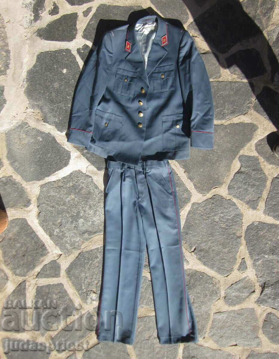 Bulgarian uniform of the socialist people's militia