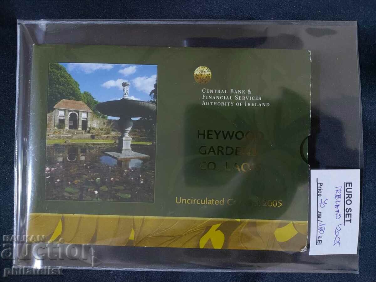 Ιρλανδία 2005 Πλήρες τραπεζικό ευρώ σετ από 1 σεντ σε 2 ευρώ