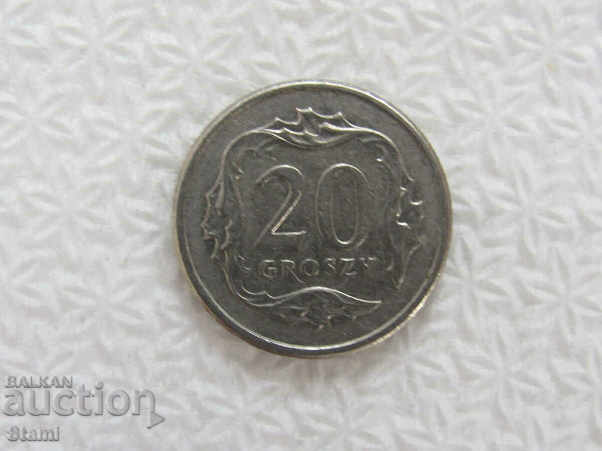 Set 10, 20, 50 groszy, Poland, 163W - 7 Set 10, 20, 50 groszy, Poland, 163W - 7