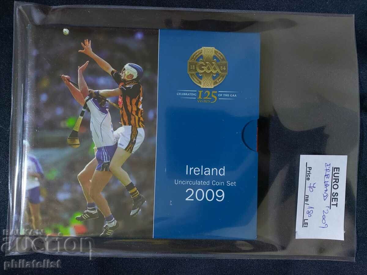 Irlanda 2009 Set complet de euro bancar de la 1 cent la 2 euro