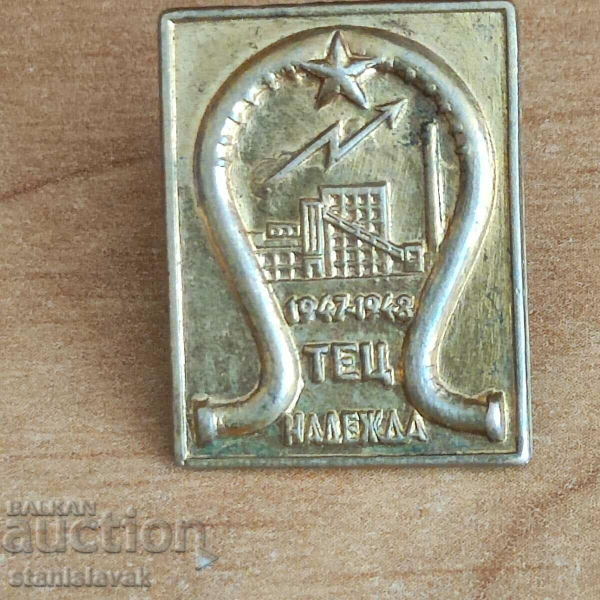 Rare badge early Social TPP "Nadezhda" - screw