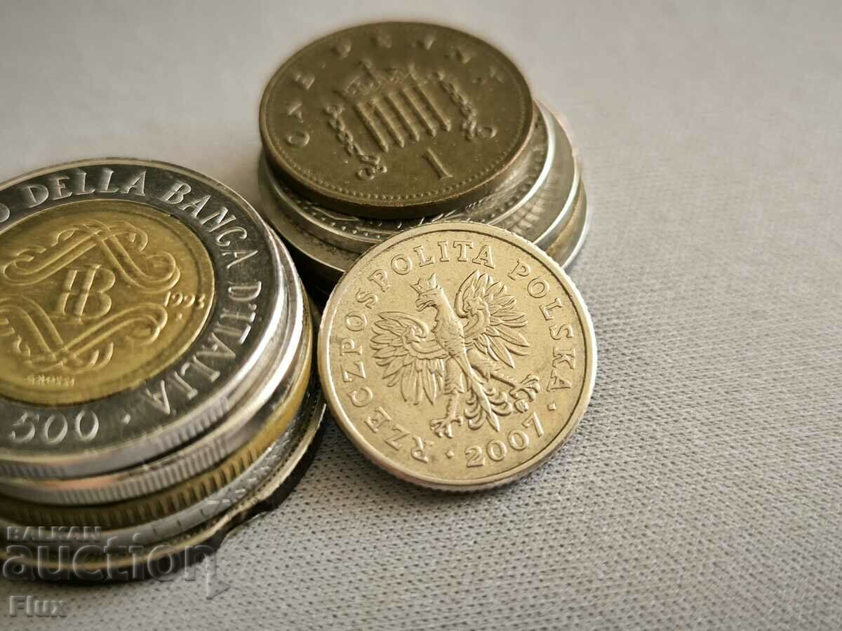 Coin - Poland - 20 groszy | 2007 with price 0.95 BGN | € 0.49 Coin - Poland - 20 groszy | 2007 with price 0.95 BGN | € 0.49