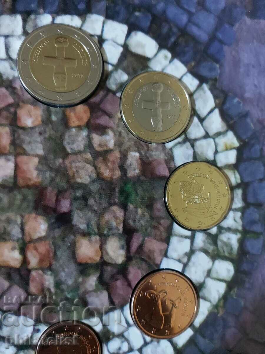 Delivery of Cyprus 2015 - Complete bank euro set from 1 cent to 2 euros Delivery of Cyprus 2015 - Complete bank euro set from 1 cent to 2 euros