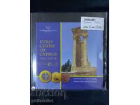 Cyprus 2015 - Complete bank euro set from 1 cent to 2 euros