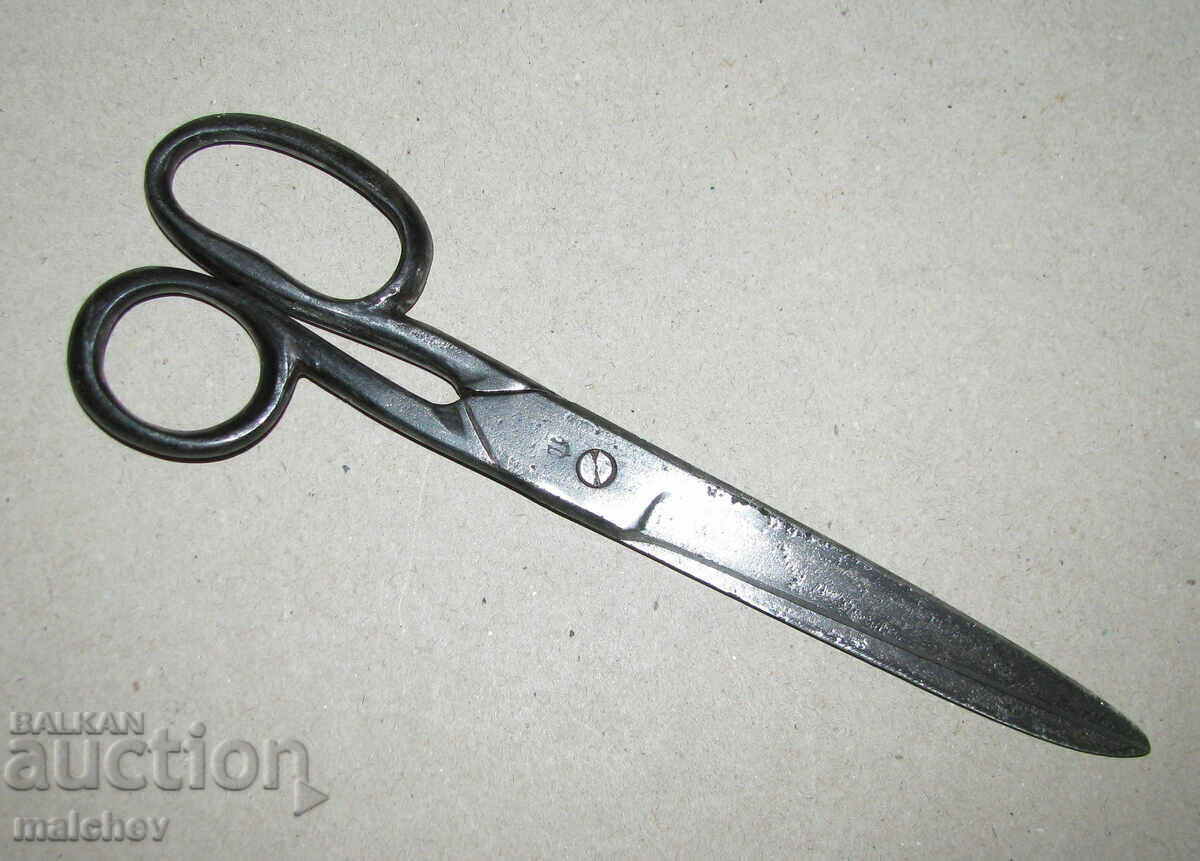 Large scissors 20 cm cleaned, excellent for paper cardboard