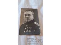 Fotografie Sliven Colonel cu două ordine cu săbii 1936