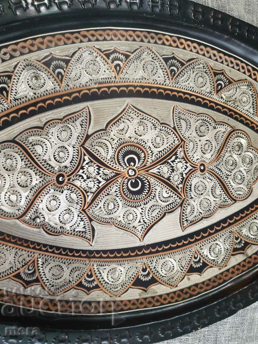 Delivery of Fine copper tray Delivery of Fine copper tray