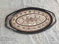 Fine copper tray