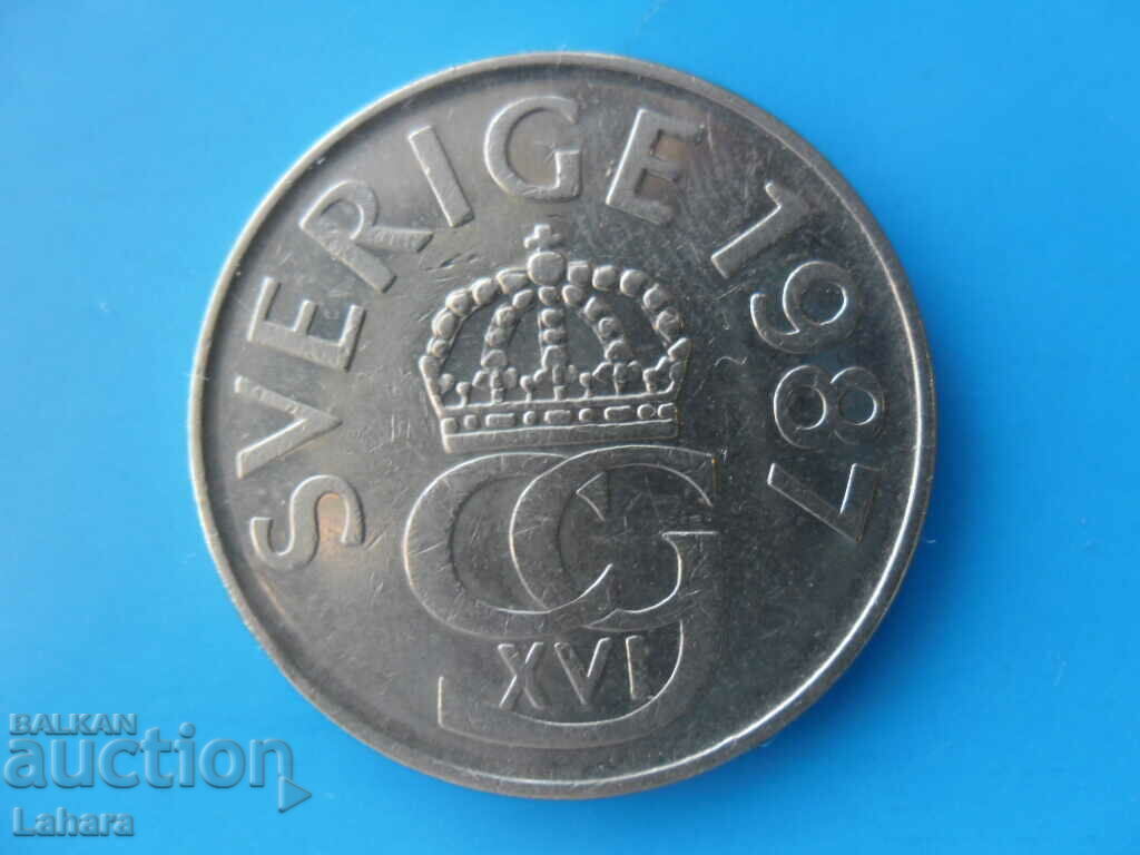5 kroner 1987 Sweden with price 0.90 BGN | € 0.46 5 kroner 1987 Sweden with price 0.90 BGN | € 0.46