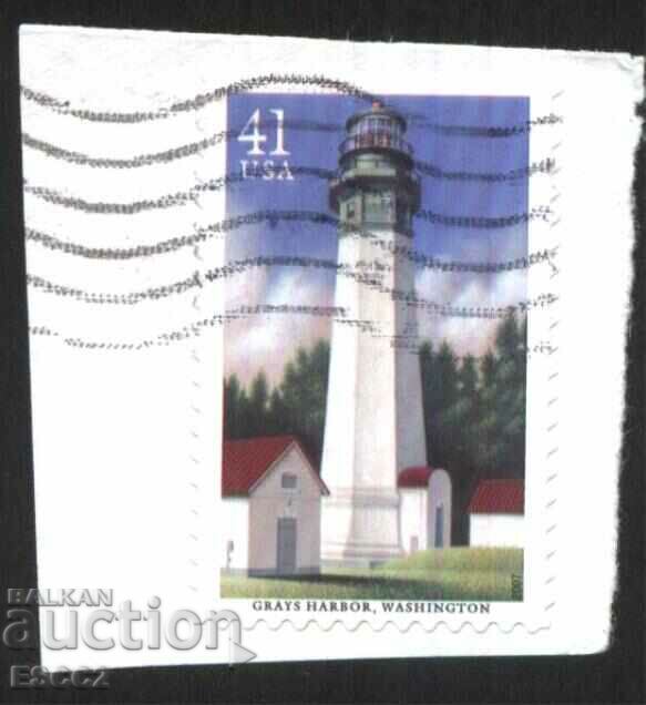 Stamped Sea Lighthouse 2007 from the USA