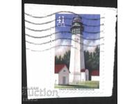 Stamped Sea Lighthouse 2007 from the USA