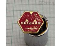 BULGARIA MACHINE BUILDING MACHINE EXPORT LOGO BADGE