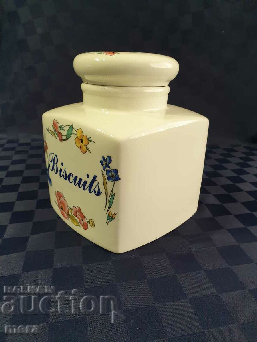 Alpine Meadow Regal Collection Porcelain Cookie Jar with price 90.00 BGN | € 46.02