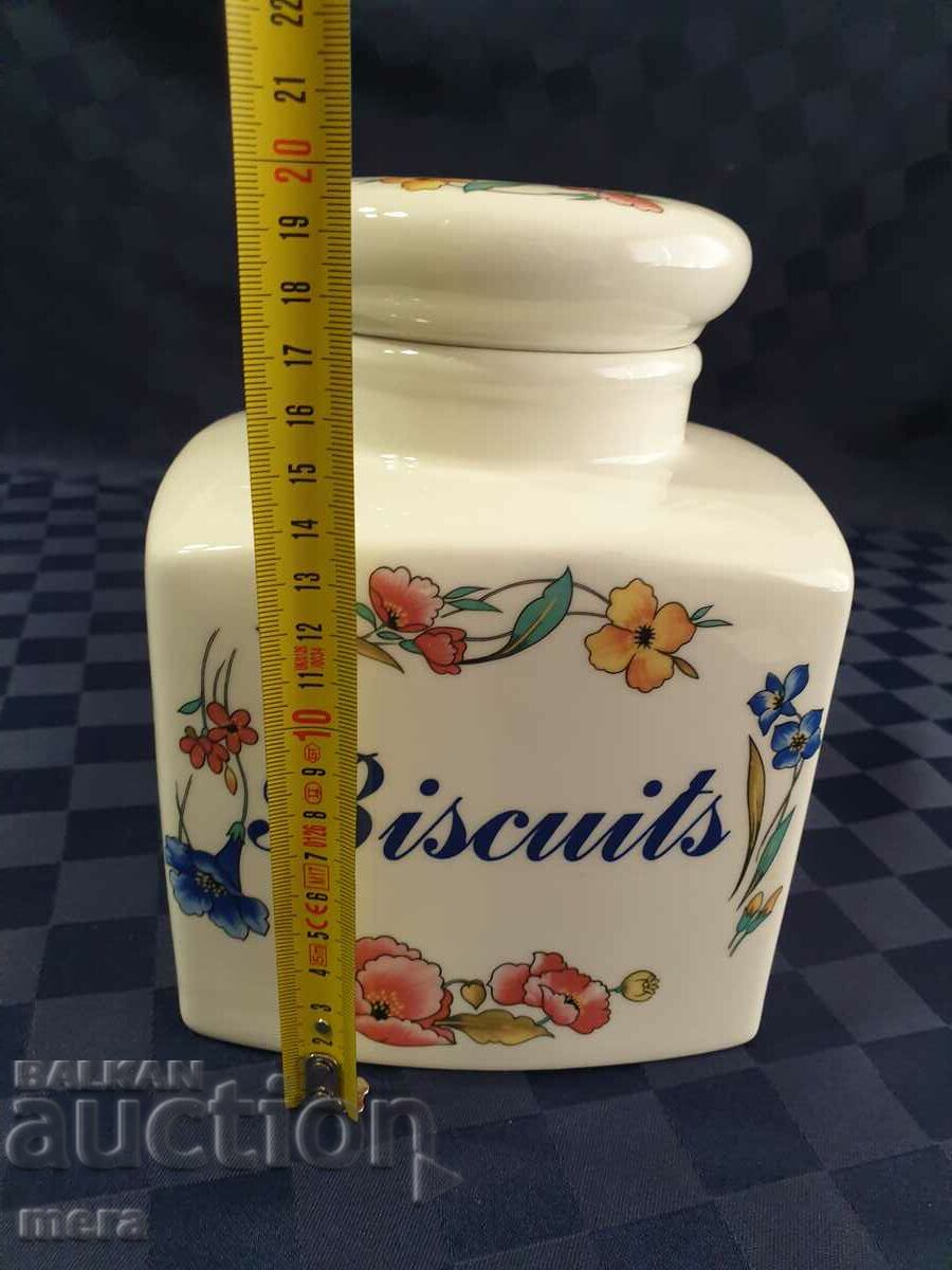 Delivery of Alpine Meadow Regal Collection Porcelain Cookie Jar