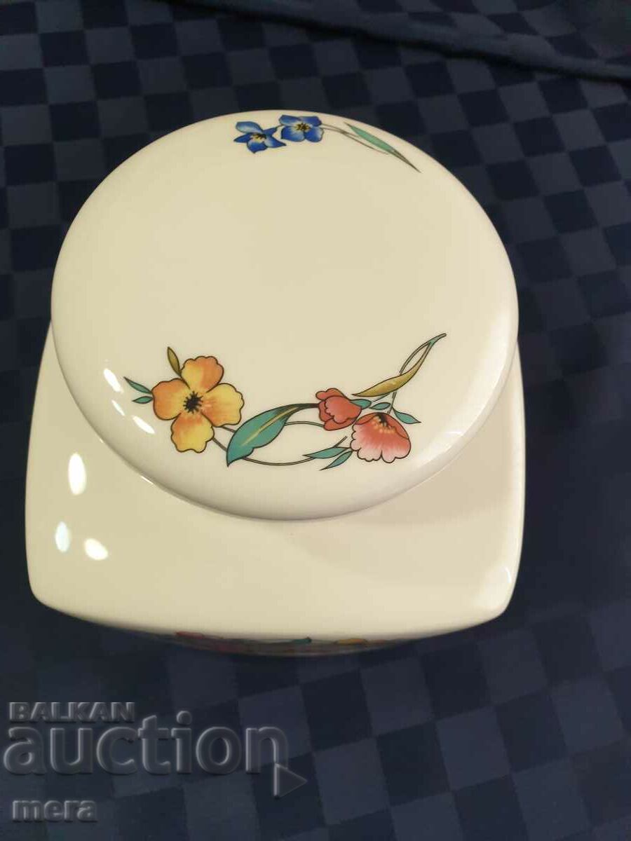 Alpine Meadow Regal Collection Porcelain Cookie Jar - 5