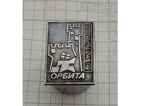 YOUTH TOURISM BUREAU "ORBITA" IN. THORN BADGE