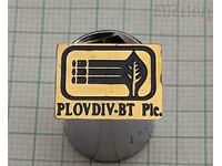 BULGARTABAK PLOVDIV-BT Plc. PIN BADGE LOGO