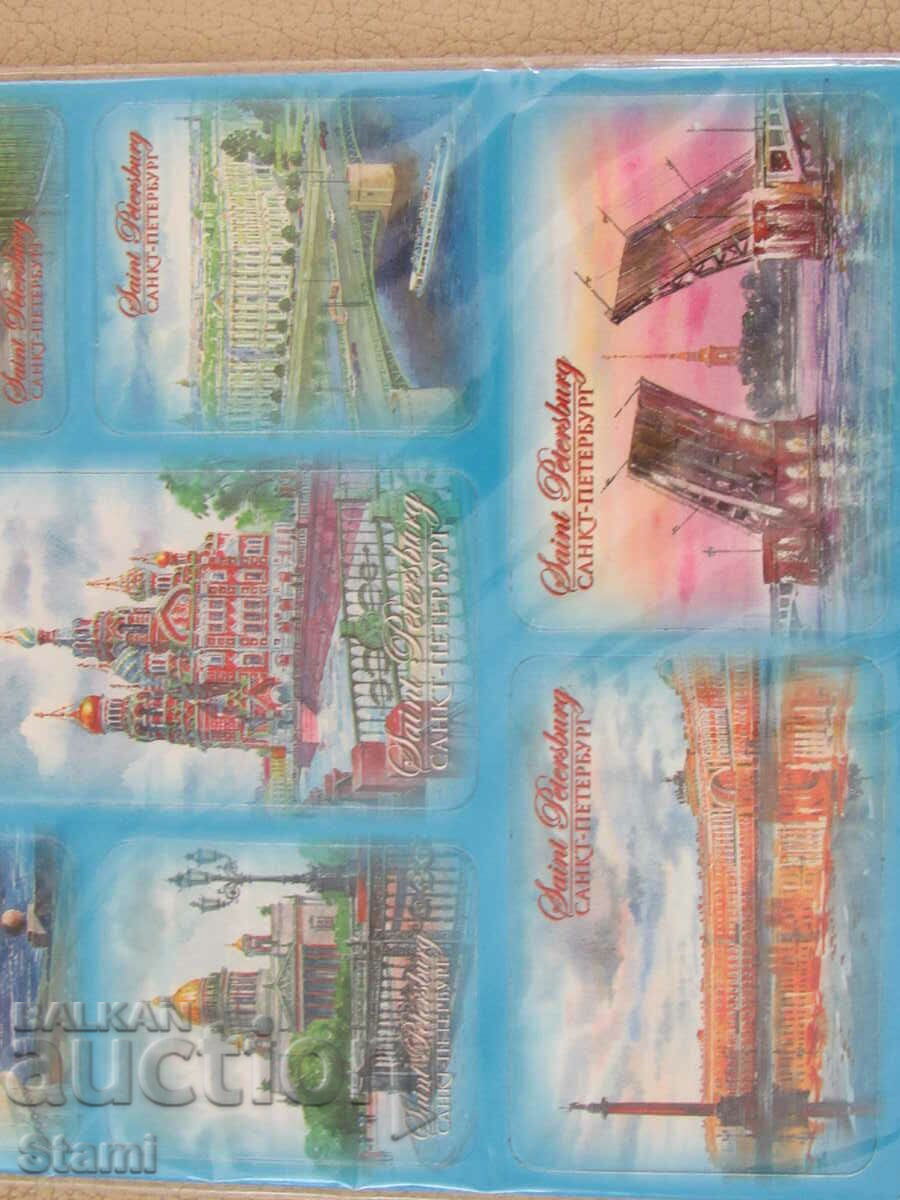 Auction  Set of magnets from St. Petersburg, Russia-series-5