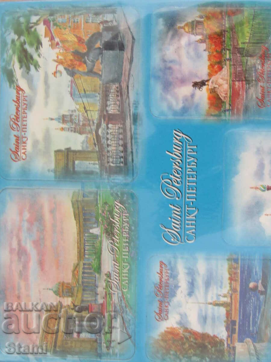 Set of magnets from St. Petersburg, Russia-series-5 - 5