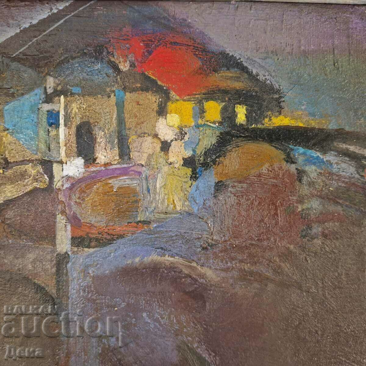 Pictură Liliana Chausheva 1977. - 7