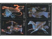 Clean 2005 Cosmos Constellations stamps from USA