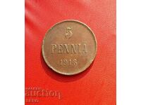 Russia/for Finland/-5 pence 1916