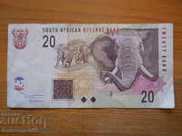 20 Rand 1999 - Africa de Sud ( VF )