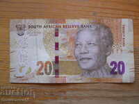 20 Rand 2012 - South Africa ( VF )