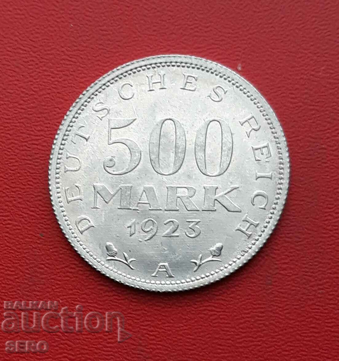 Germania-500 timbre 1923 A-Berlin