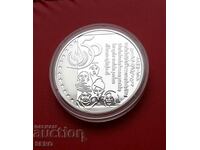 Belgium-5 ECU 1998-silver and rare-circulation 29984 pcs.