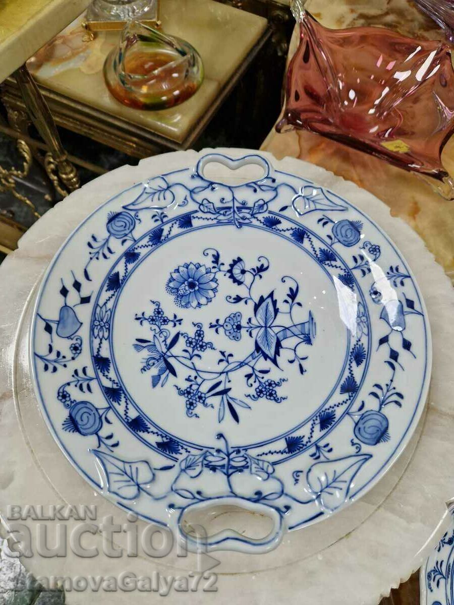 Доставка на Антикварна порцеланова фруктиера Meissen Доставка на Антикварна порцеланова фруктиера Meissen