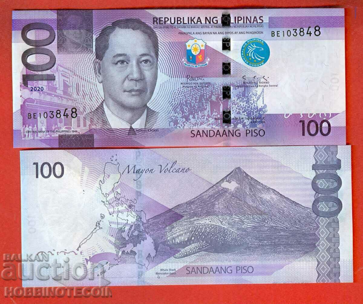 PHILIPPINES PHILLIPINES 100 Peso issue - issue 2020 NEW UNC