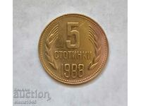 5 cenți, numărul 1988